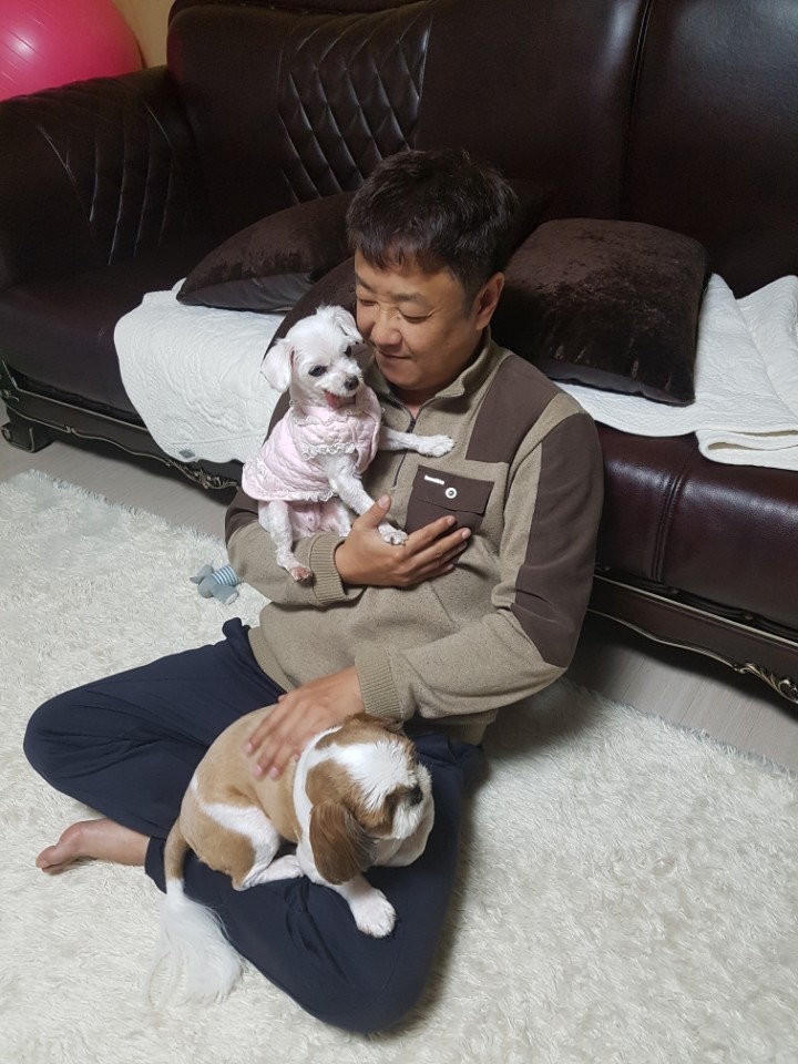 뽀뽀(우리) 임보 3일차^^