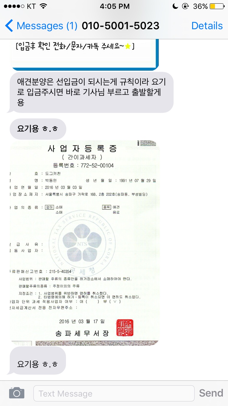 코로나 바이러스에 걸린 아이들은 분양하고 있어요