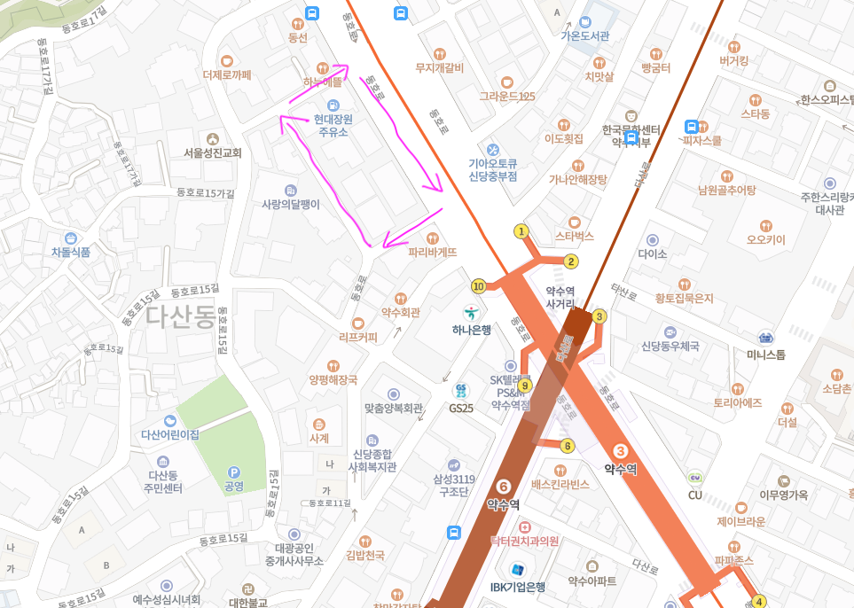 약수역 인근에서 산책중인 강아지가 학대당한거같아요.