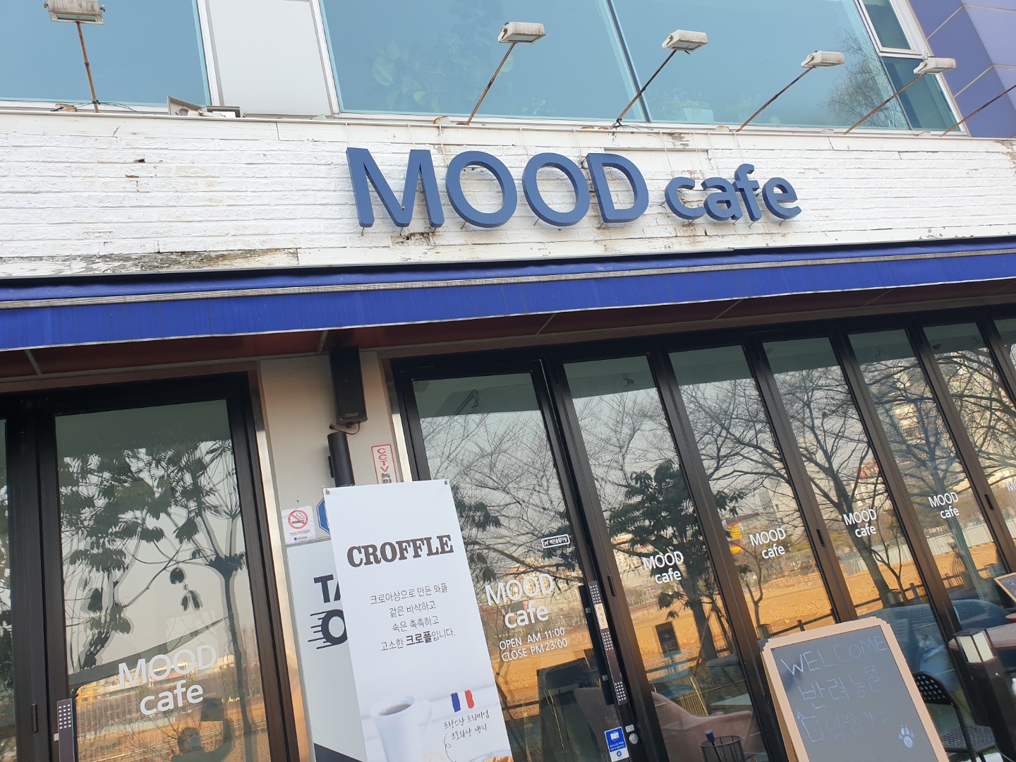 여우가 개인 카페에 물도 없이 방치 되어 있습니다.