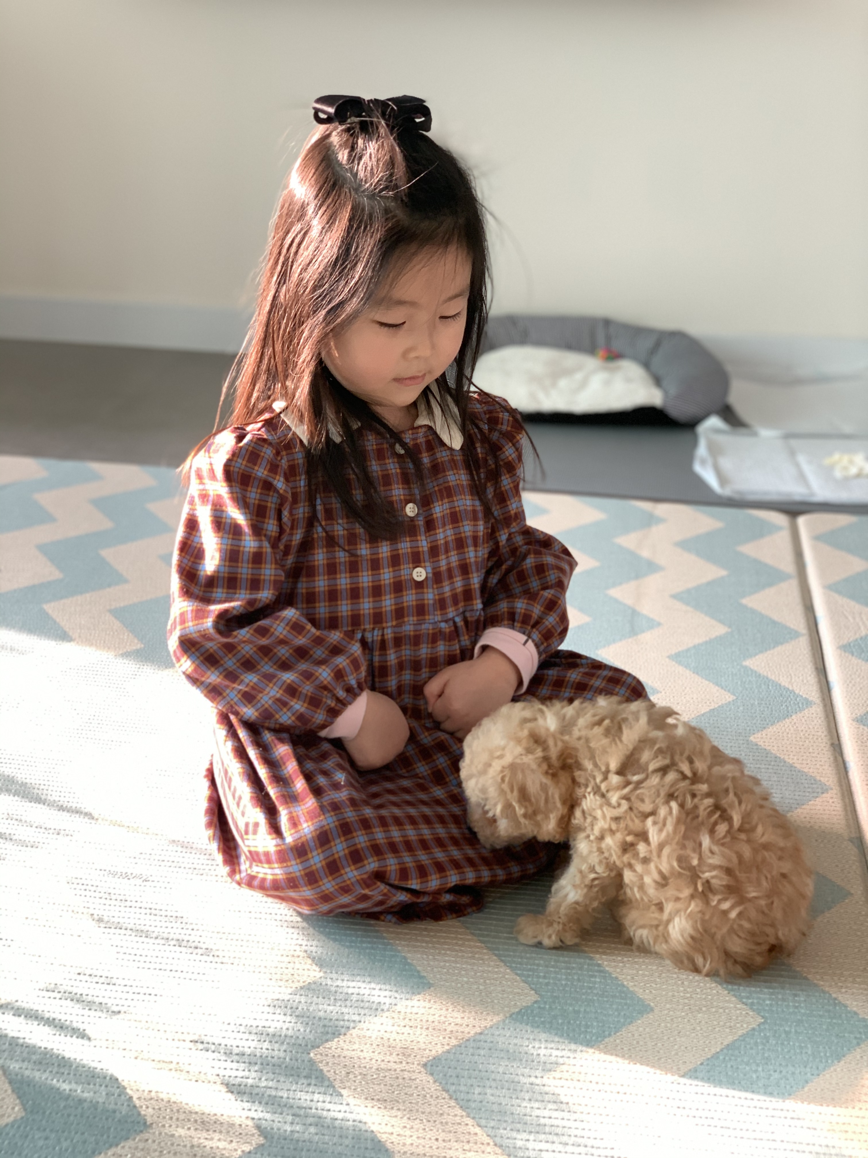 해이 잘 적응하고 있어요~!