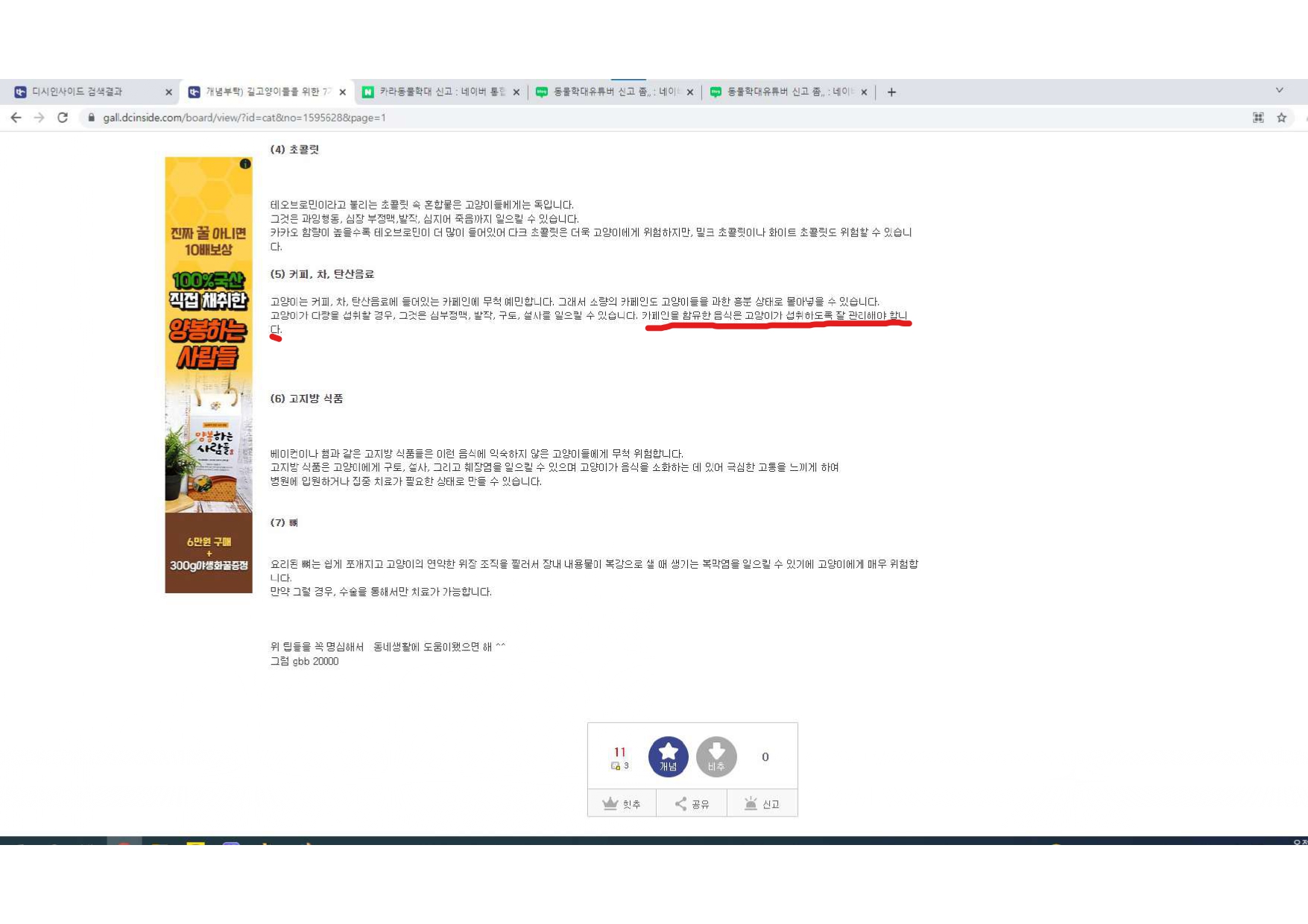 동물학대방법 공유및 유포(파일누락으로 수정하여 다시작성함)