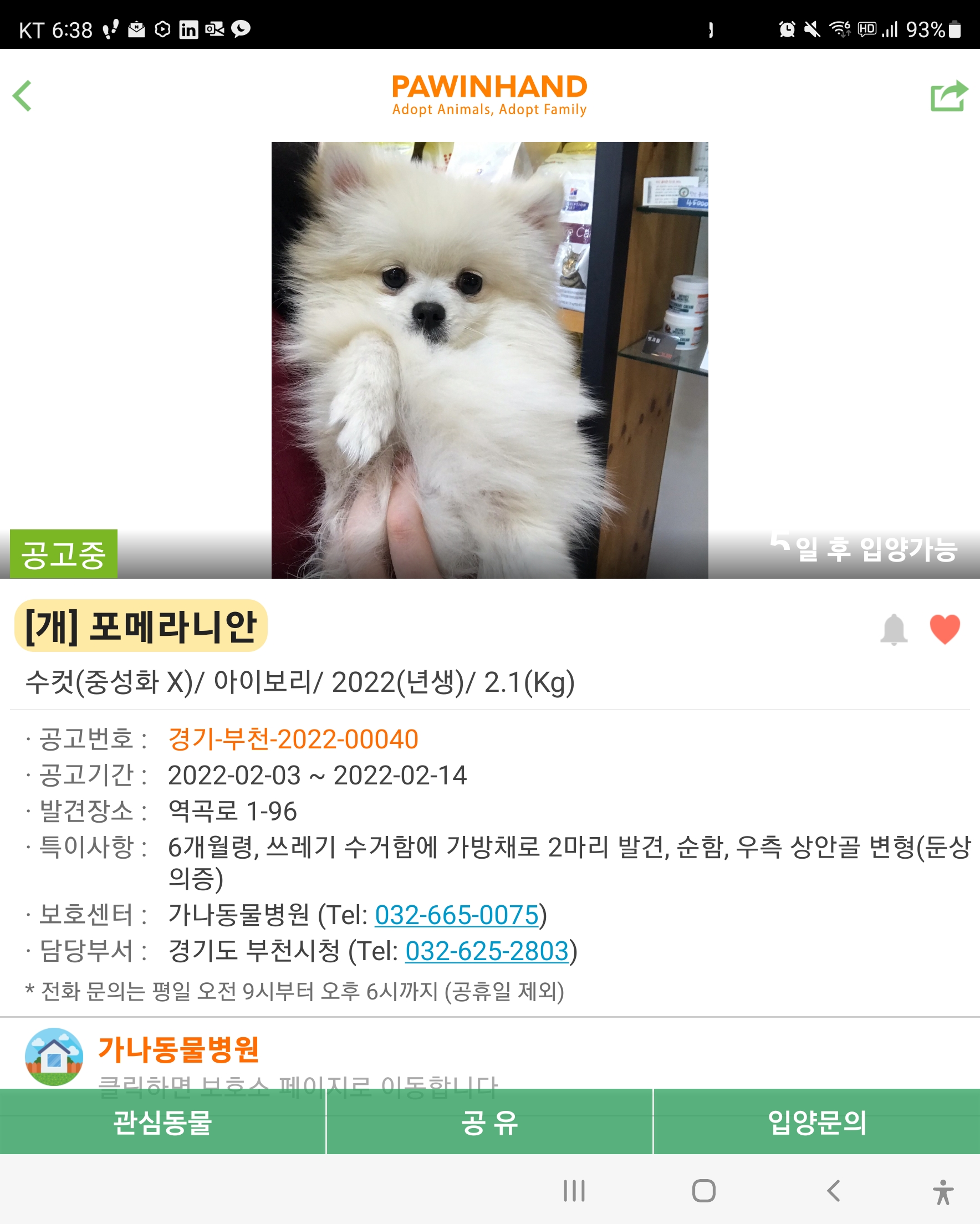 포메1 비숑1 학대후 쓰레기수거함 유기 사건