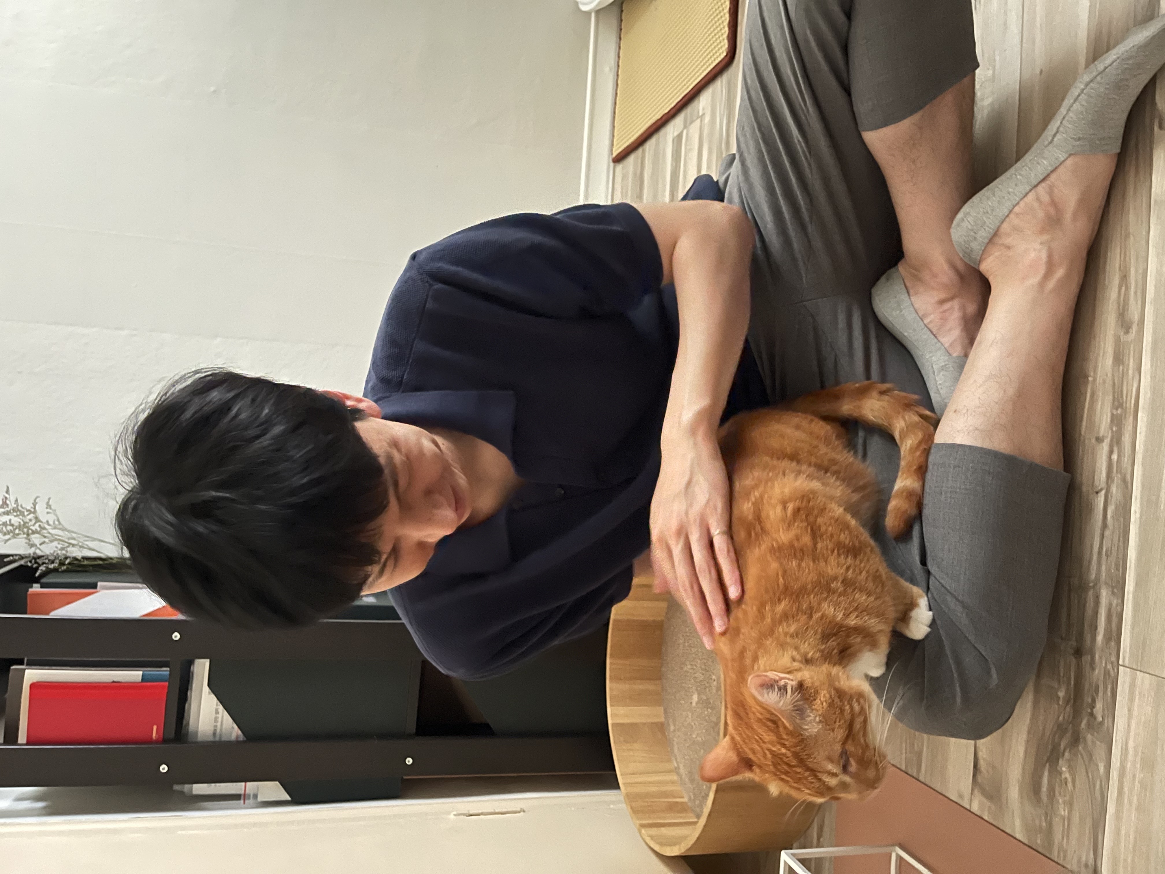 무릎냥이 삐용이와 함께한지 일주일차