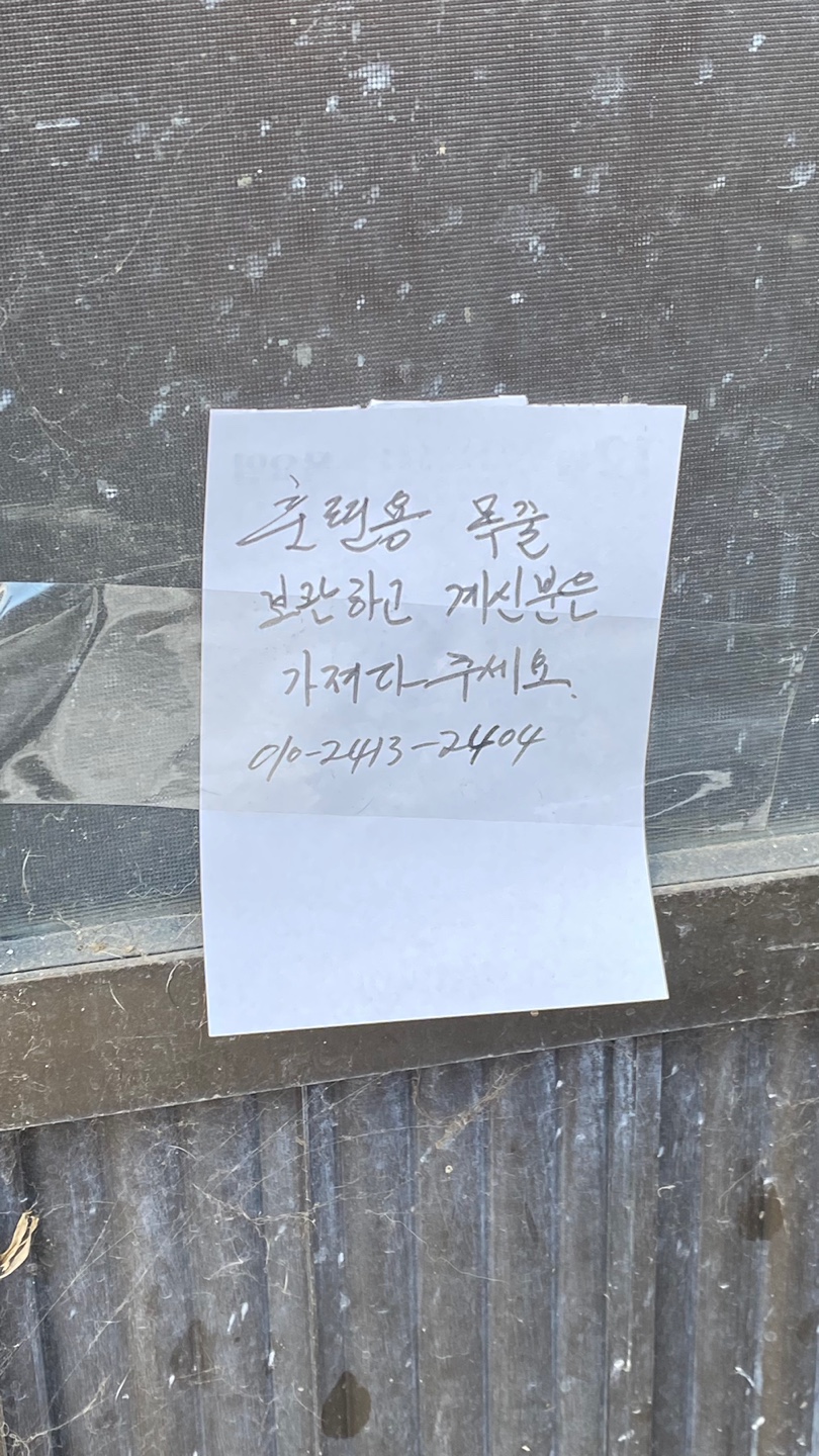 전기충격기를한 방치견을 도와주세요