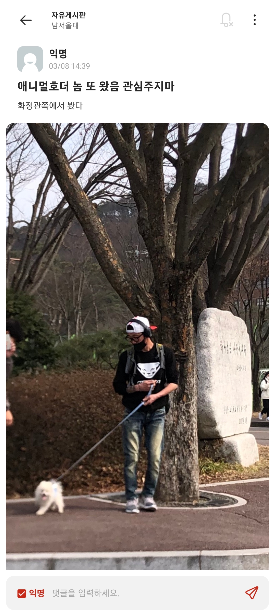 애니멀호더 제발 잡아주세요.