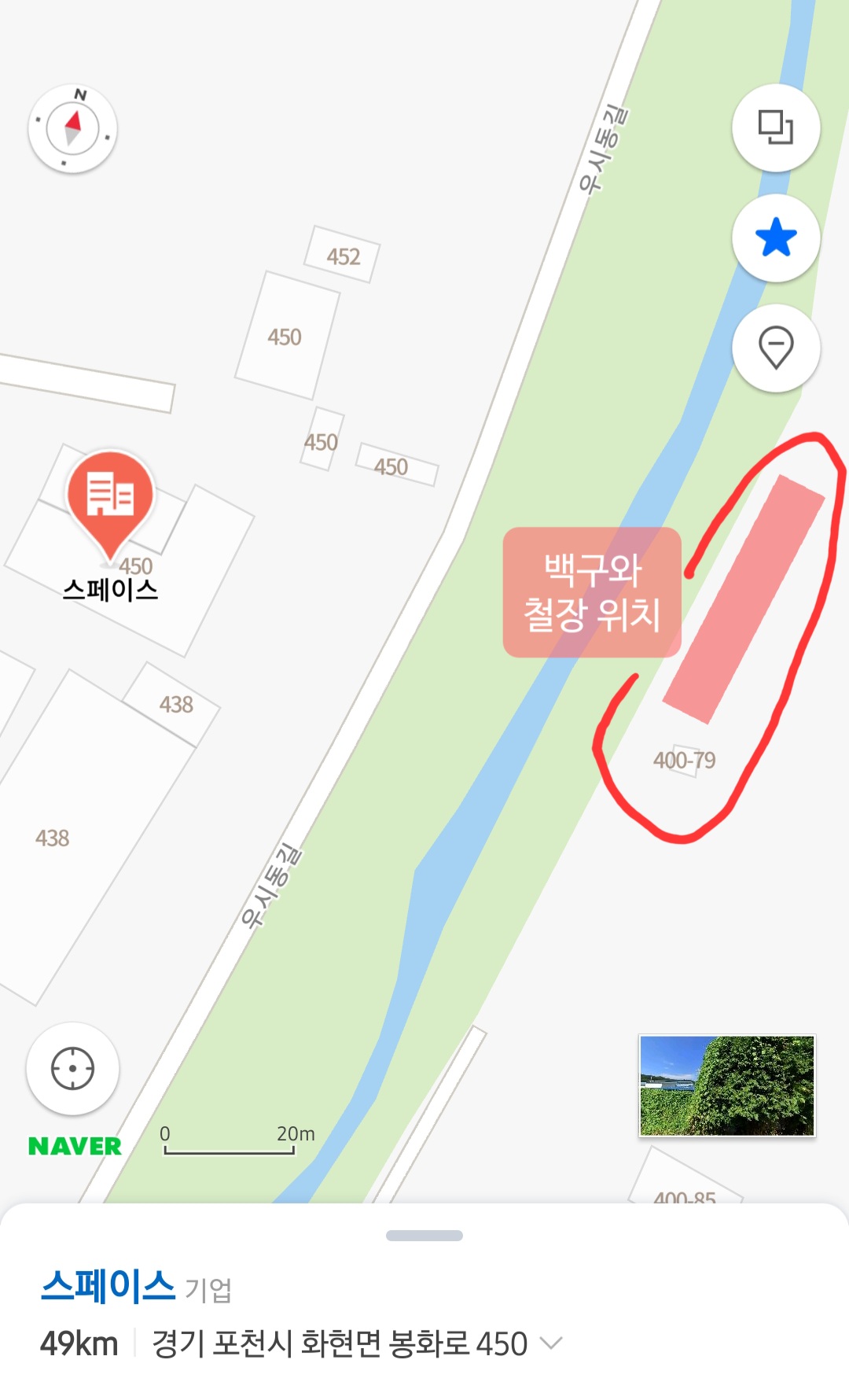 철장속 백구