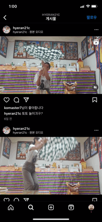 인스타그램에 지속적으로 올라오는 골든햄스터 학대를 신고합니다.