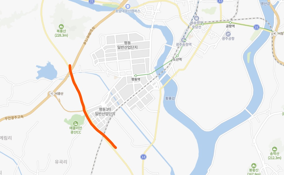 빛가람장성로 로드킬 동물 방지