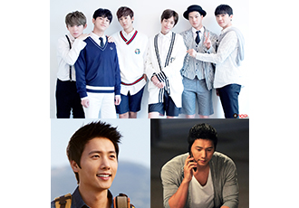 배우 이상우, 그룹 틴탑 팬클럽의 사료 후원