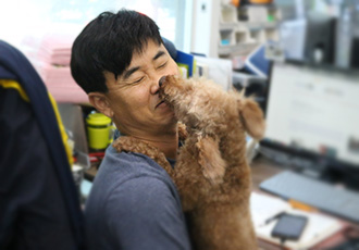 교감 - 서로 접촉하여 사상이나 감정 따위를 함께 나누어 가짐