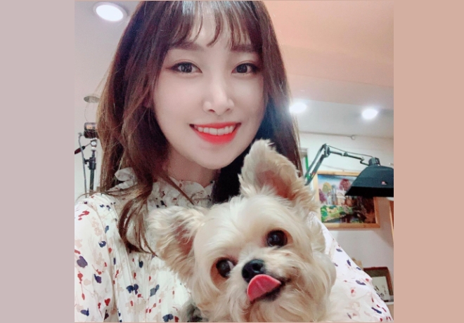 성우 김보나 팬클럽의 후원