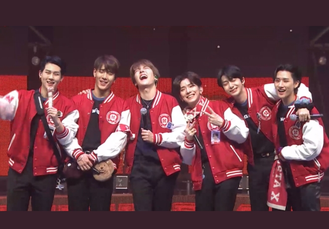 몬스타엑스 팬분의 후원