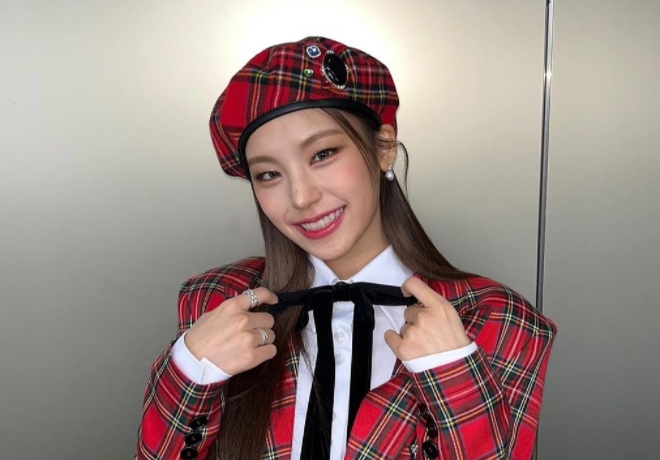 ITZY 예지 팬클럽의 후원