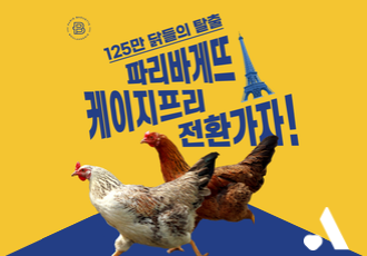 [125만 닭들의 탈출]파리바게뜨 케이지프리 전환가자