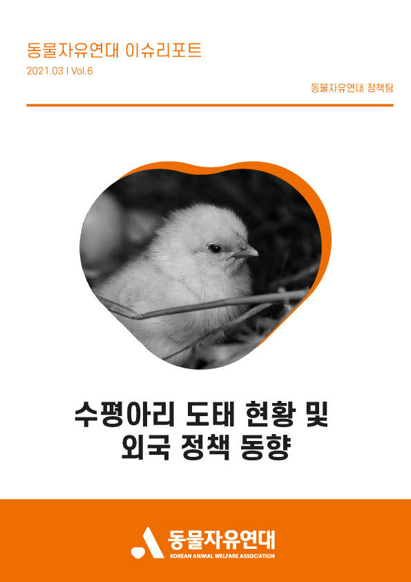 [이슈리포트] 2021.03 Vol.6 수평아리 도태 현황 및 외국 정책 동향
